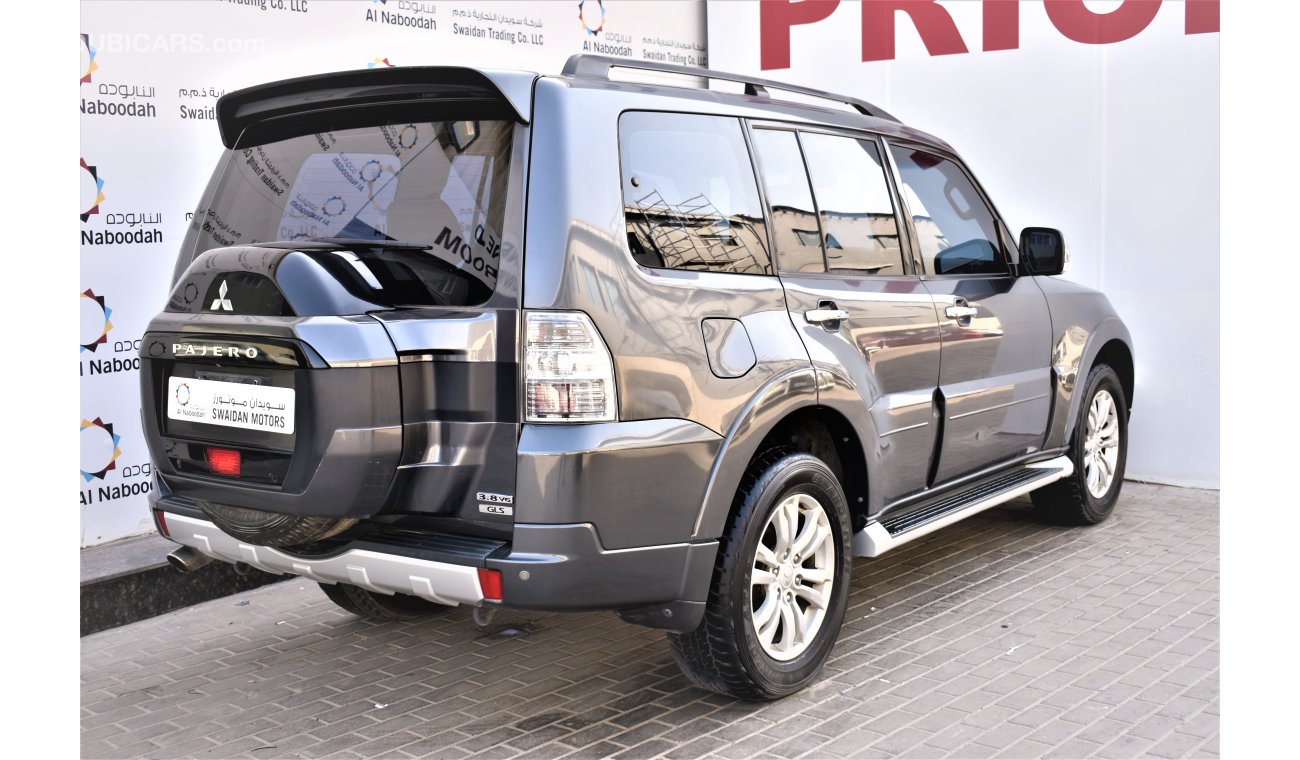 Mitsubishi Pajero 3.8L  GLS V6 FULL OPTION 2016 GCC SPECS DEALER WARRANTY