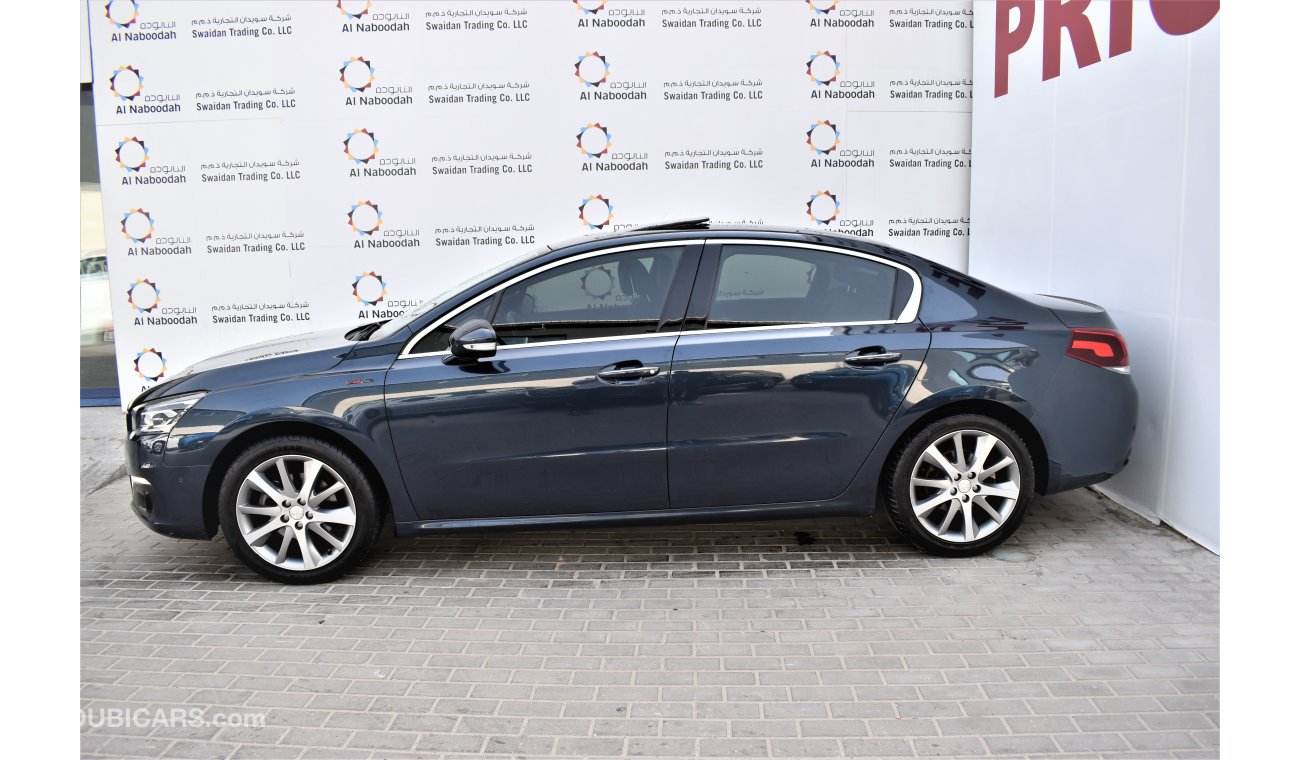 Peugeot 508 1.6L GT LINE 2016 GCC