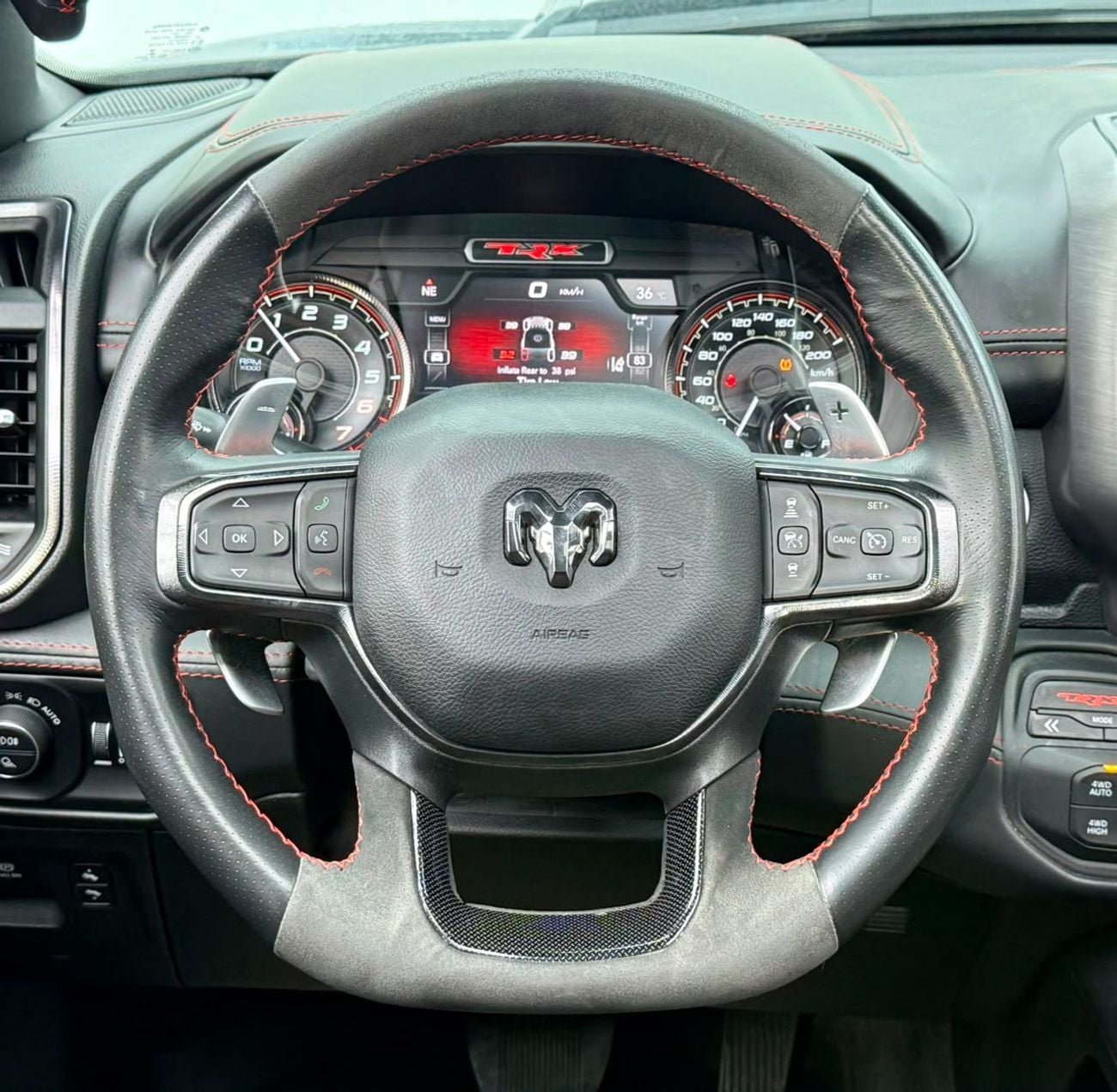 RAM 1500 TRX LUXURY 2021 RAM 1500 TRX V8, Warranty, Full RAM Service History, Low km, Excellent Condition, GCC