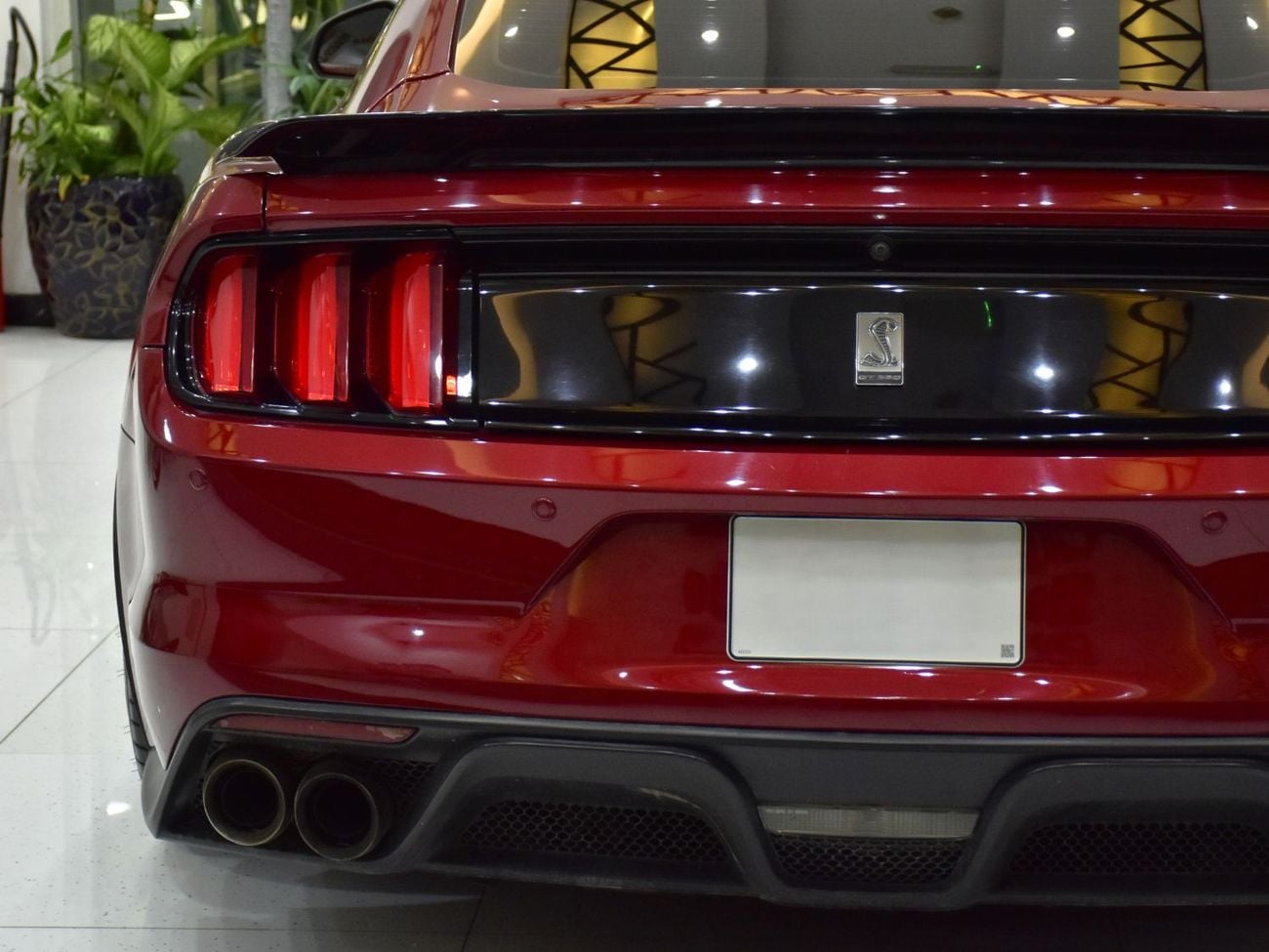 Ford Mustang EXCELLENT DEAL for our Ford Mustang SHELBY GT350 ( 2017 Model ) in Red Color GCC Specs