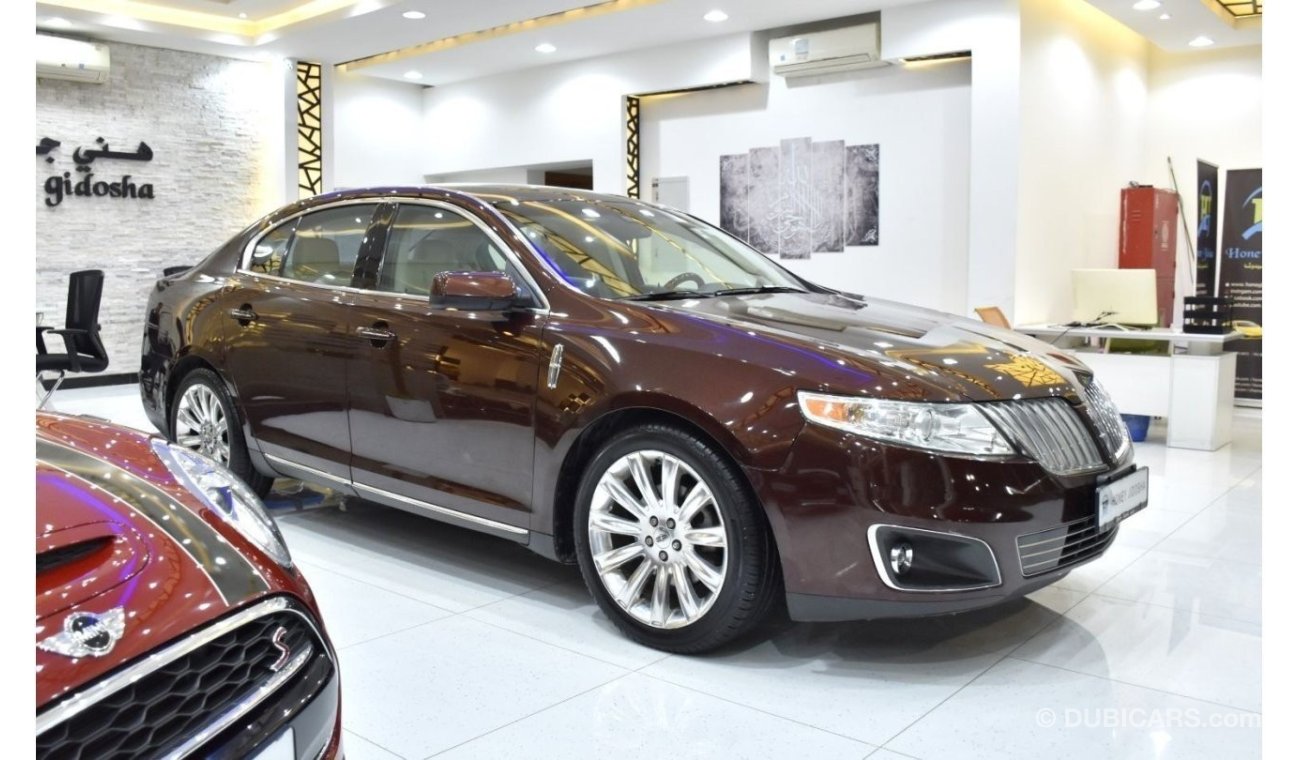 لنكن ام كى اس EXCELLENT DEAL for our Lincoln MKS ( 2009 Model ) in Brown Color GCC Specs