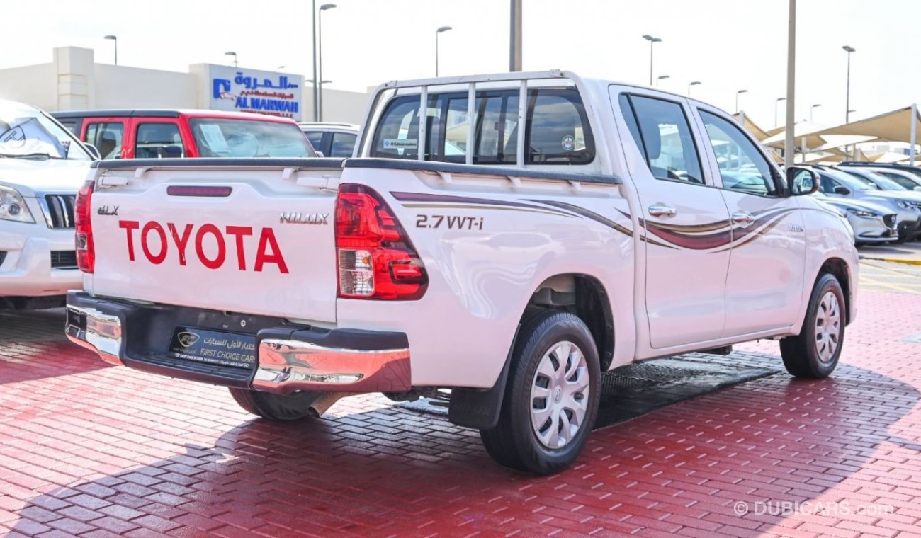 تويوتا هيلوكس 2019 | TOYOTA HILUX  | GLX DOUBLE CAB 4X2 | GCC | VERY WELL-MAINTAINED | SPECTACULAR CONDITION |