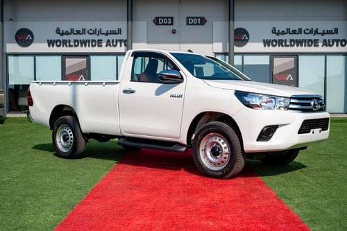 تويوتا هيلوكس Hilux 2.4 Diesel Four Wheel Drive 2 Door Manual Transmission