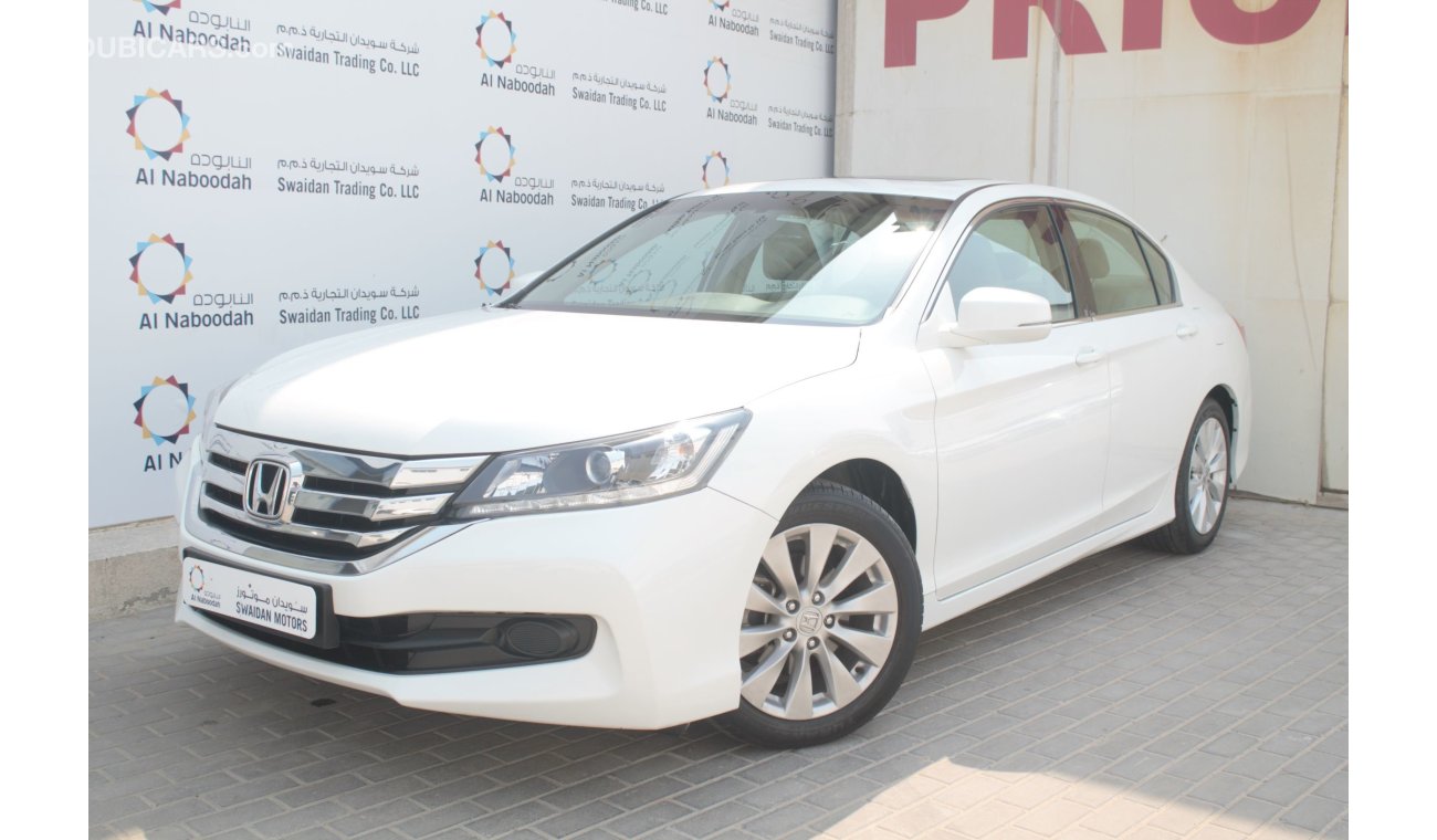 هوندا أكورد 2.4L EX 2016 MODEL GCC SPECS WITH UNDER WARRANTY