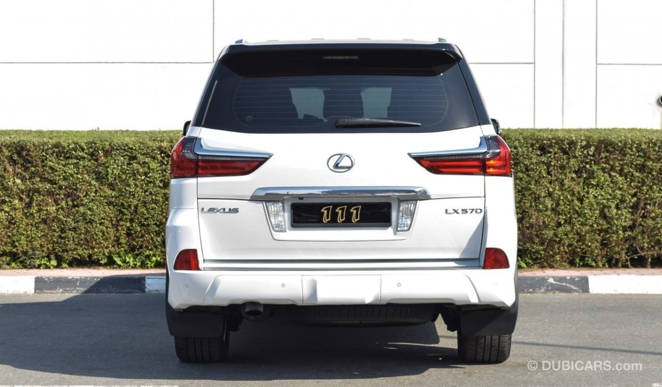 Lexus LX570 / GCC Specifications