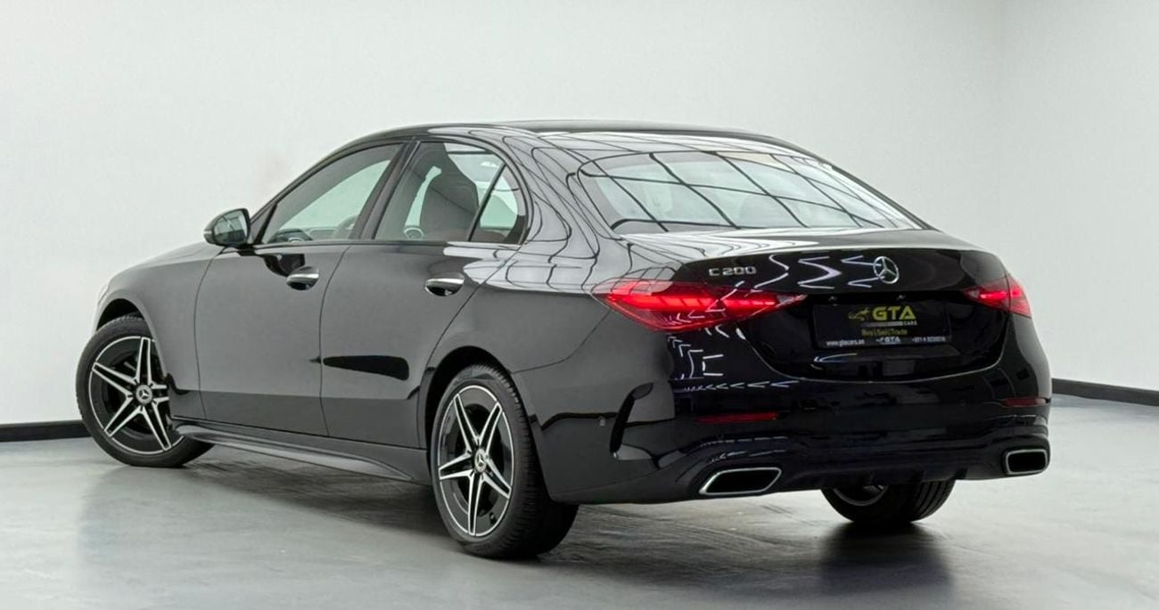 Mercedes-Benz C 200 Premium 2.0L 2024 Mercedes Benz C200 AMG Premium, 2029 MB Warranty, Full MB Service History, Very Lo