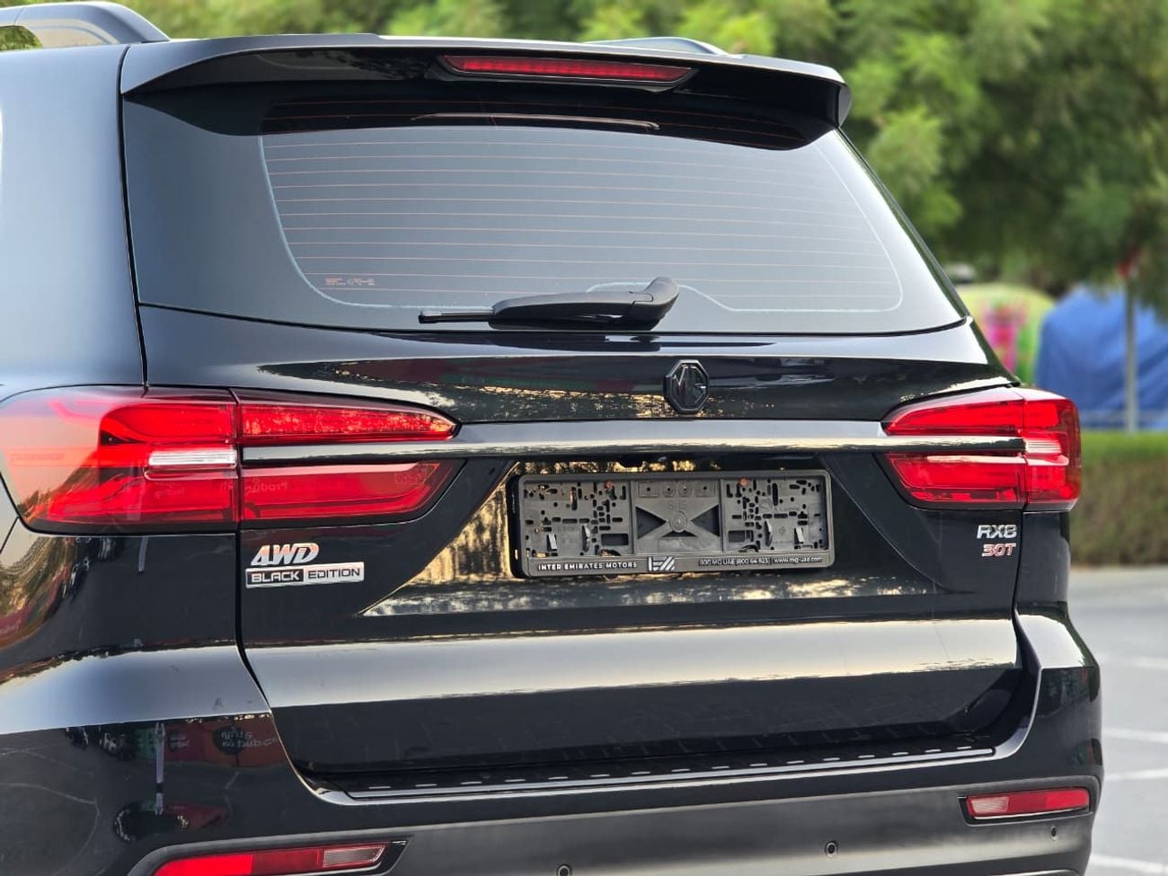 أم جي RX8 BLACK EDITION سيارة MG RX8 إصدار أسود موديل 2023 بمواصفات خليجية | طلاء أصلي | حالة ممتازة | مفتاحان | خالية من ال