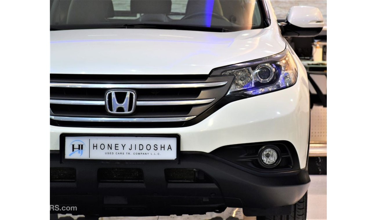 Honda CR-V ONLY 89,000 KM! Honda CRV AWD 2014 Model!! in White Color! GCC Specs