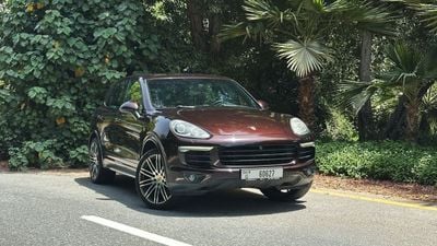 Porsche Cayenne S Platinum Edition 2018 GCC Full Service History