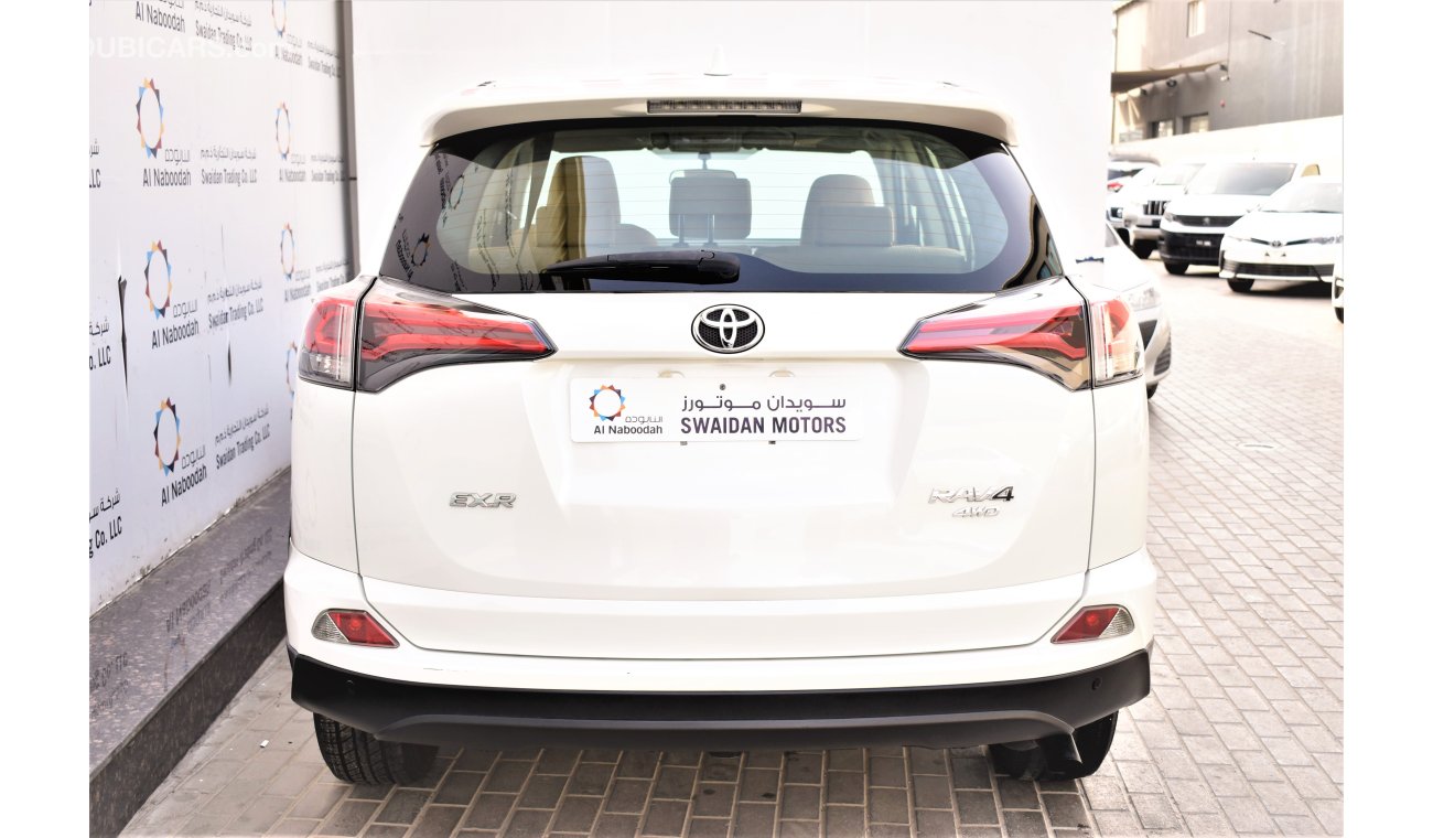 Toyota RAV4 | AED 1560 PM | 0% DP | 2.5L 2018 GCC DEALER WARRANTY