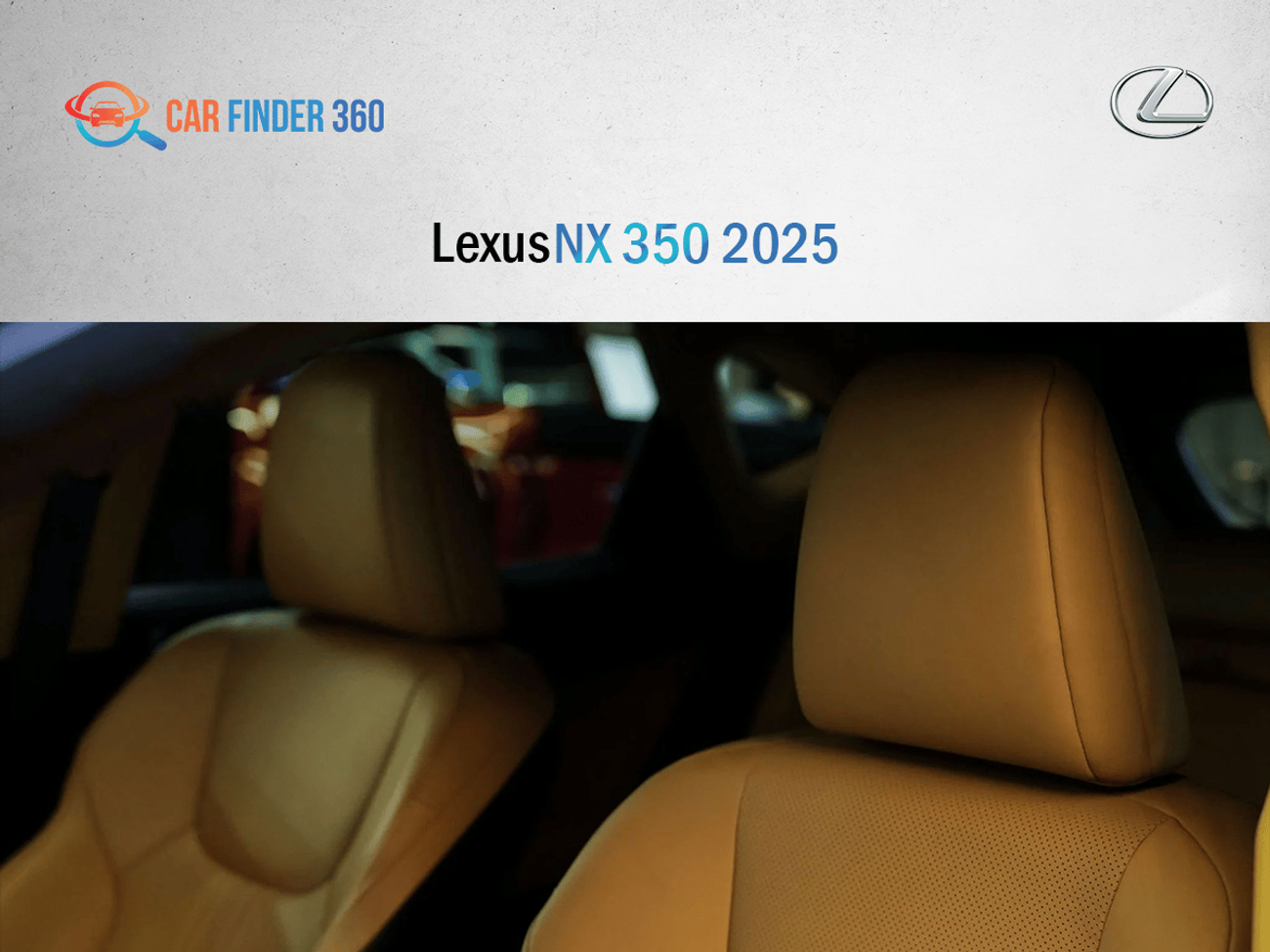 Lexus NX350 Lexus NX 350 2025 (Export Only)