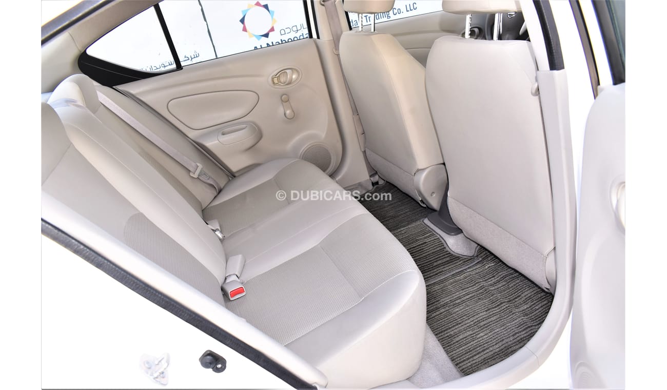 Nissan Sunny AED 609 PM | 1.5L SV GCC DEALER WARRANTY