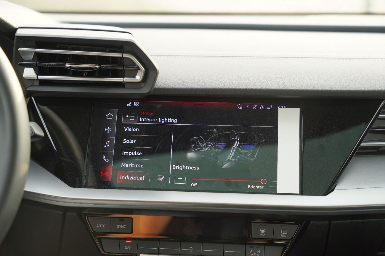 Audi A3 35 TFSI 2026 Audi A3 Sportback 35TFSI Flying Spur Premium Specifications
