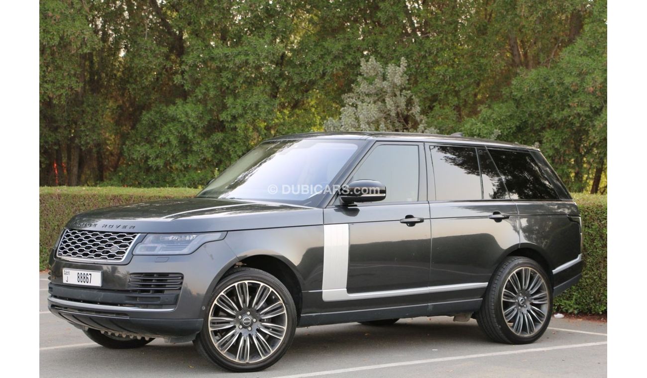Land Rover Range Rover Range Rover vogue supercharged  full option 2018  import  original paint perfect condition