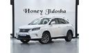 Lexus RX350 EXCELLENT DEAL for our Lexus RX350 ( 2013 Model ) in White Color GCC Specs