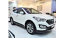 Hyundai Santa Fe AMAZING Hyundai SantaFe 4WD 3.3L 2013 Model!! in White Color! GCC Specs