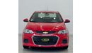 Chevrolet Aveo 2019 Chevrolet Aveo, Full Service History-Warranty-GCC