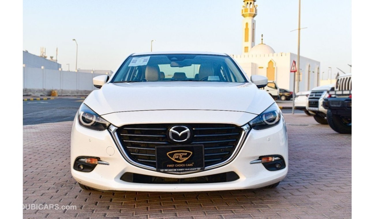 مازدا 3 2018 | MAZDA 3 SKYACTIV | V4 1.6L LUXURY PLUS | AUTOMATIC TRANSMISSION | GCC | VERY WELL-MAINTAINED