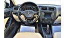 Volkswagen Jetta 2.5L SE FULL OPTION 2016 GCC SPECS DEALER WARRANTY
