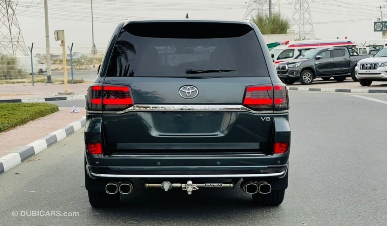 Toyota Land Cruiser 2013 Face-Lifted 2021 V8 4.6CC AT 4WD Sunroof New Rims & Tires Petrol Push Start |Japan Imported|