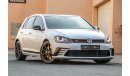 Volkswagen Golf GTI Clubsport 2017 GCC under Warranty with Zero Down-Payment.