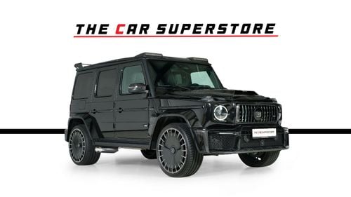 برابوس 800 - مرسيدس-AMG G 63 Brand New-BRABUS Authentication Certificate-Full Carbon Fiber Package