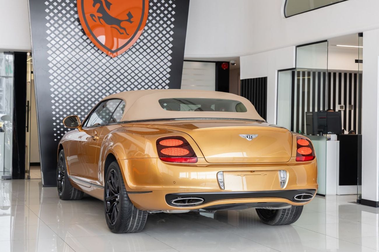 Bentley Continental GT Bentley Continental GT Supersports Convertible | 2011 | GCC