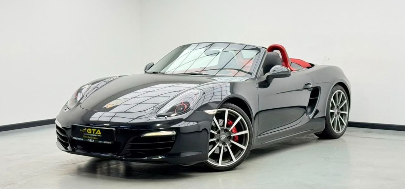 بورش بوكستر 718 2015 Porsche 718 Boxster S, Full Porsche Service History, Fully Loaded, Excellent Condition, GCC