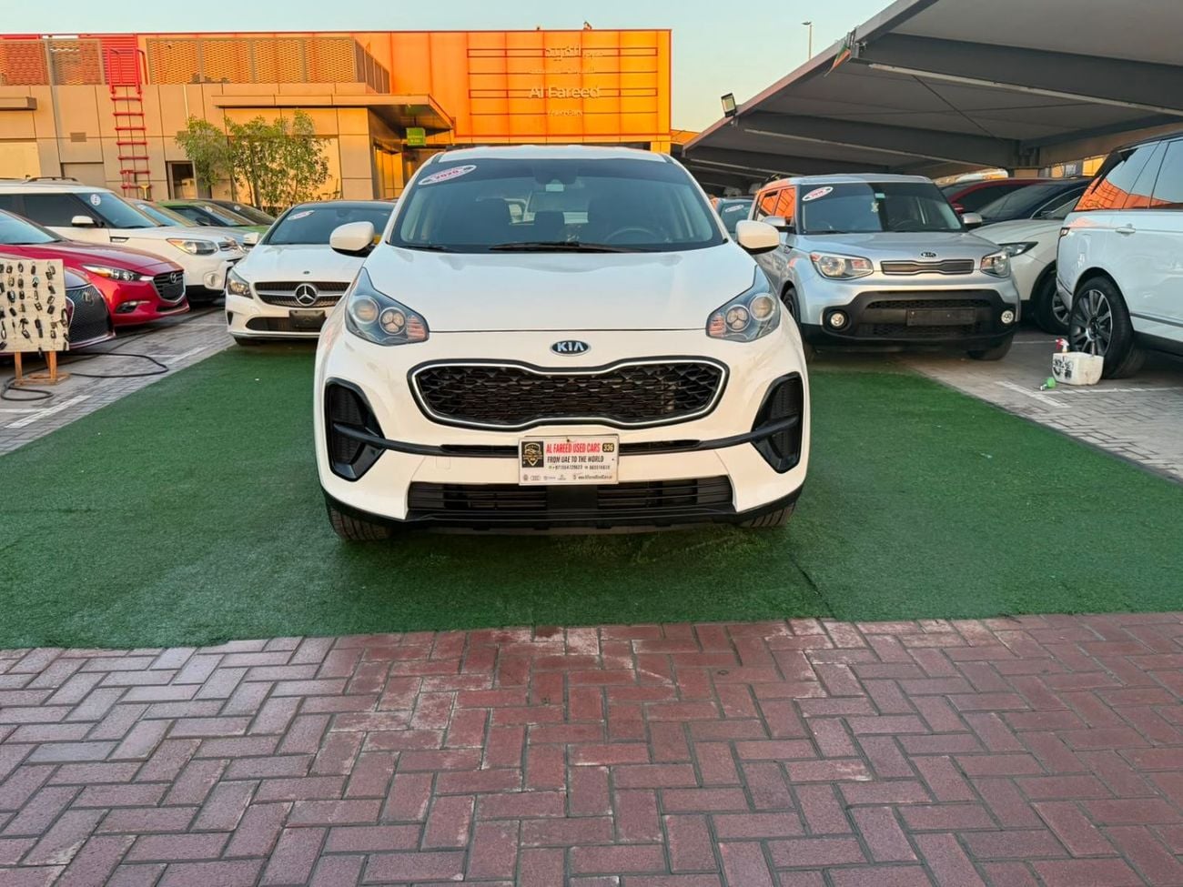 كيا سبورتيج LX تحكم بالاستيرنج رنجات الوكاله استخدام بسيط