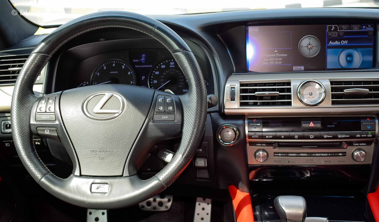 Lexus LS460 FSport، One year free comprehensive warranty in all brands.