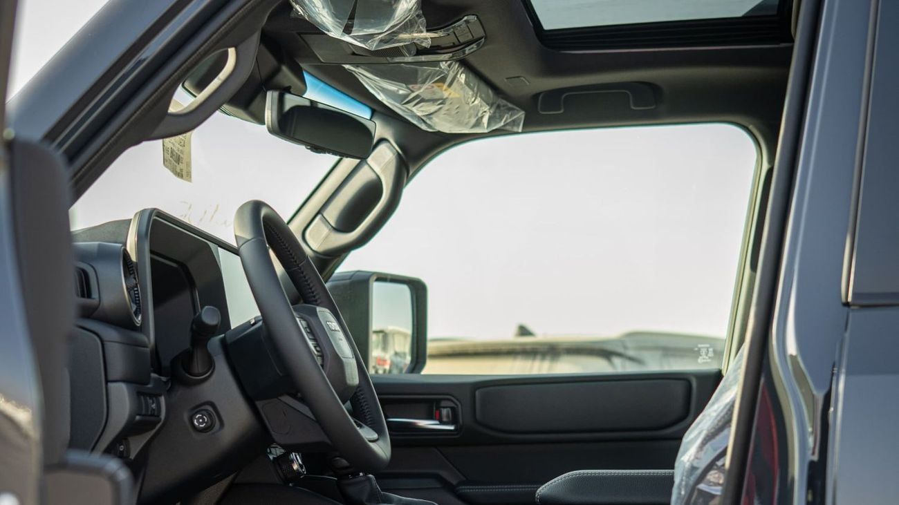 Toyota Prado 2.4L Adventure Turbocharged  4-cylinder petrol. Automatic. Four Wheel Drive. 7 Seats. 5 Door