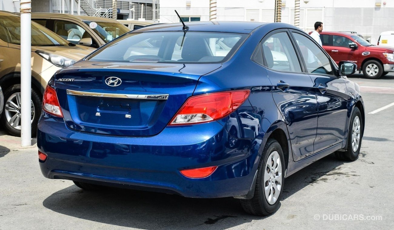 Hyundai Accent Hyundai Accent 2016 blue agency condition without any dye without any accidents strong and durable e