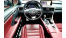 Lexus RX450h Lexus RX450h F-Sport 2017 GCC under Warranty with Flexible Down-Payment.