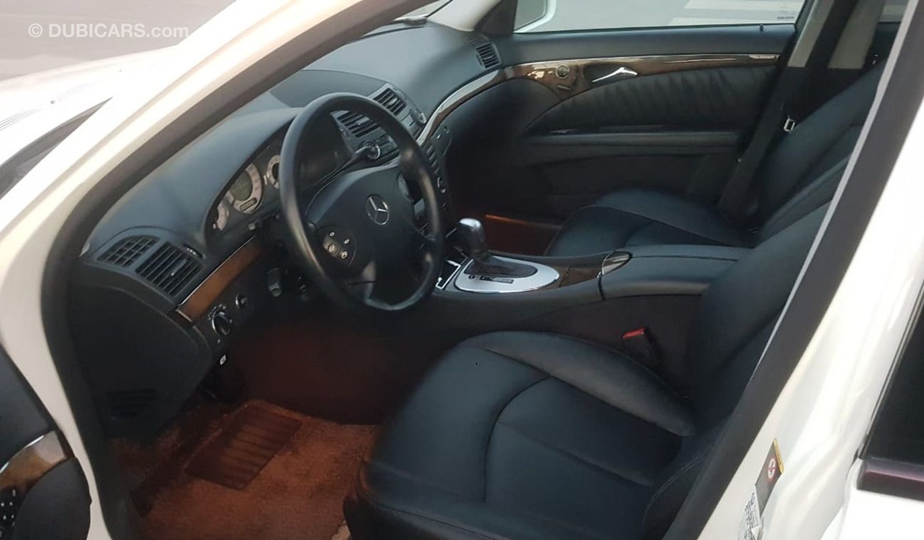 مرسيدس بنز E 350 موديل 2006 وارد اليابان حاله نظيفه جدا افينجارد فل اوبشن صبغ وكاله فتحه وجلد ومثبت سرعه عداد قليل كا