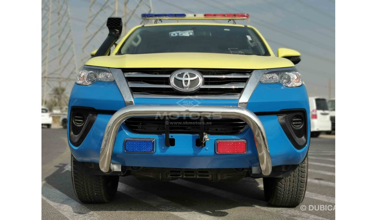 Toyota Fortuner 2.4L Diesel, Police Lights, Alarm, Leather Seats, (ONLY FOR UNITED NATION ORDERS)  (CODE # TFBO01)