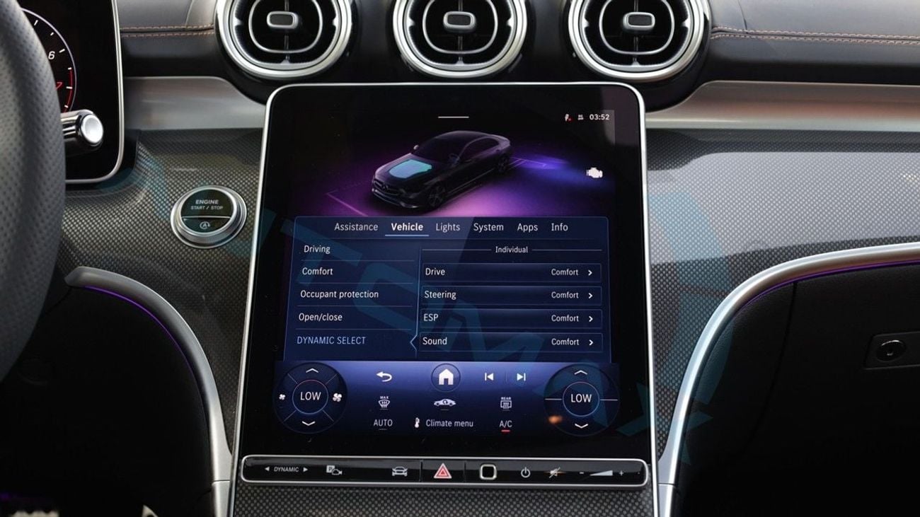 مرسيدس بنز C 200 AMG EQ Boost 1.5T RWD GCC 2026 With 2 Years Unlimited Mileage Warranty @Official Dealer