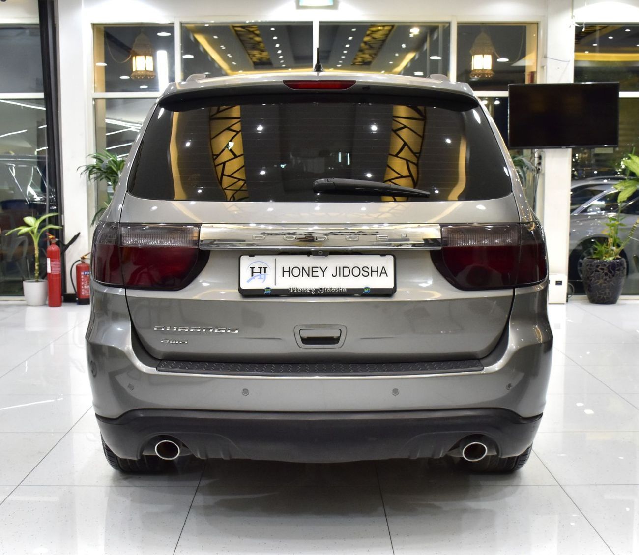 Dodge Durango EXCELLENT DEAL for our Dodge Durango AWD V8 ( 2012 Model ) in Grey Color GCC Specs