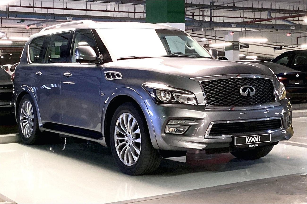 إنفينيتي QX80 Excellence (8 Seater) | شامل الضمان | 0 ﺪﻔﻋﺓ ﺃﻮﻟﻯ