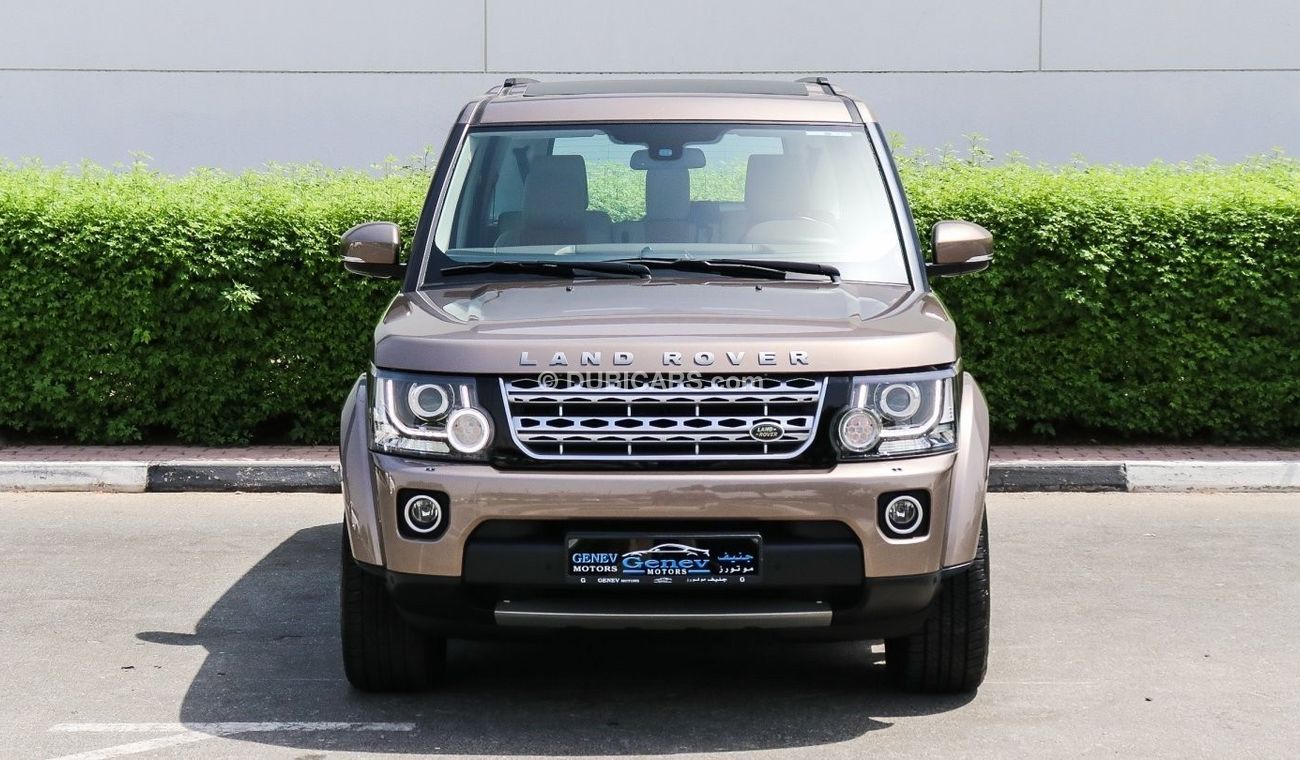 Land Rover Discovery LR4 GCC FULL OPTION