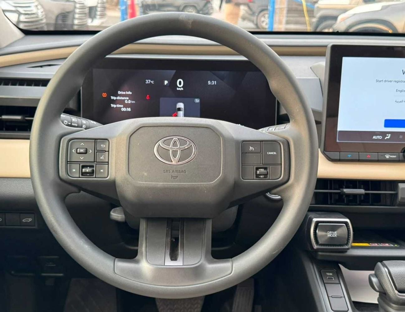 Toyota RAV4 EXR XLE-G MID OPTION || 2.0L PETROL V4 / SUNROOF / DRIVER PWR SEAT / BIG DVD / REAR CAMERA (CODE # RVPXL