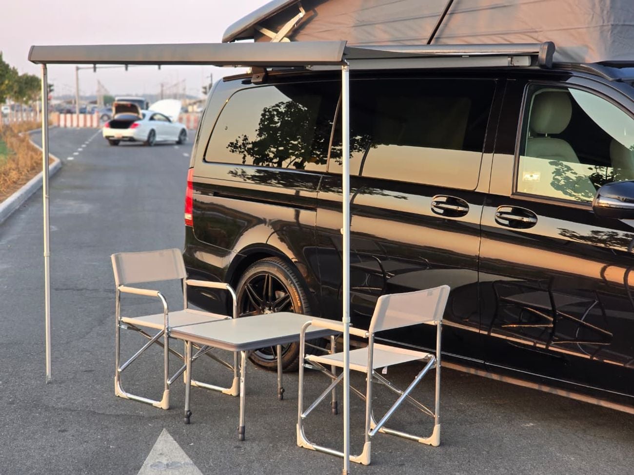 مرسيدس بنز V 250 4MATIC | 2019 | DIESEL | 2KEYS | ORGINAL PAINT | CAR IS READY FOR CAMPING |