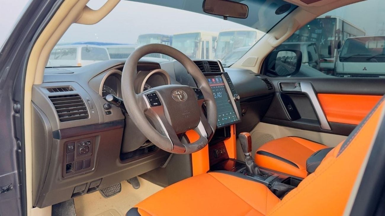 Toyota Prado MODIFIED TO 2023 PRADO | PREMIUM ORANGE LEATHER SEATS | 4.0L DIESEL | LHD | 2011