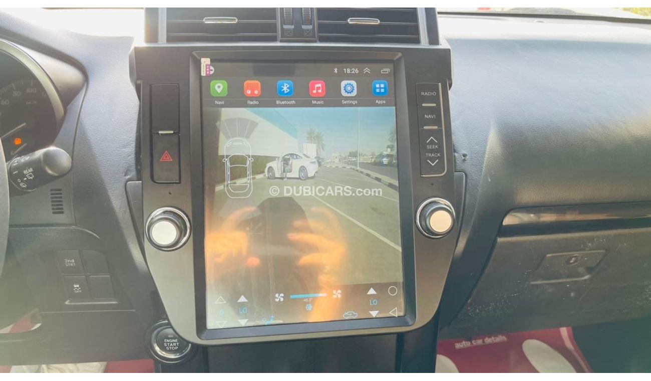 تويوتا برادو 2015 Grey *Limgene Body Kit* V6 4.0 CC Petrol [LHD] Original Leather 7 Electric Seats {Tesla Screen}