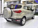 Ford EcoSport EXCELLENT DEAL for our Ford EcoSport ( 2016 Model ) in Beige Color GCC Specs