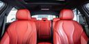 BMW X6 35i M Sport 3.0L X-Drive-MSport-GCC-Pearl White-Premium Red Leather Interior-M Sports Seats
