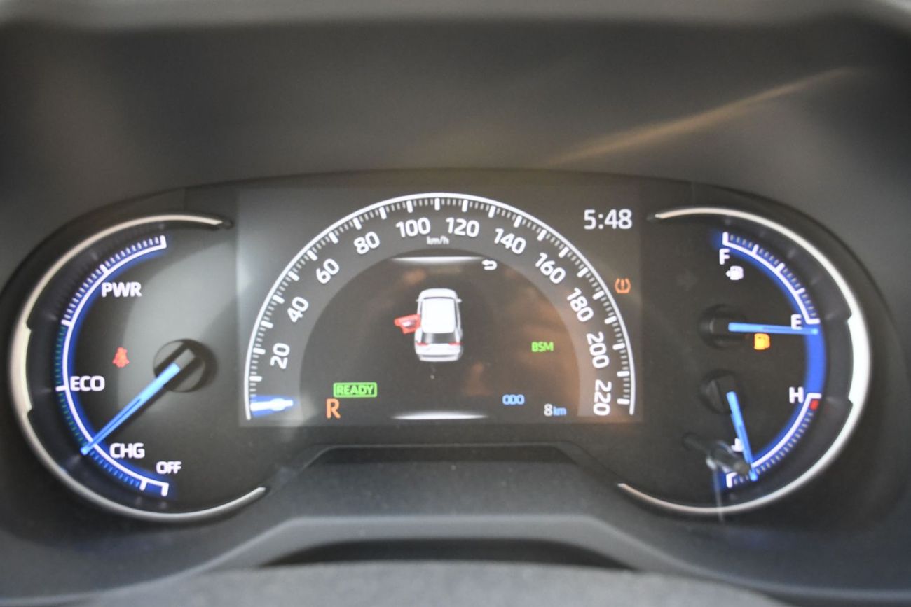 Toyota RAV4 Limited 2.5L hybrid with BSM & Door Molding