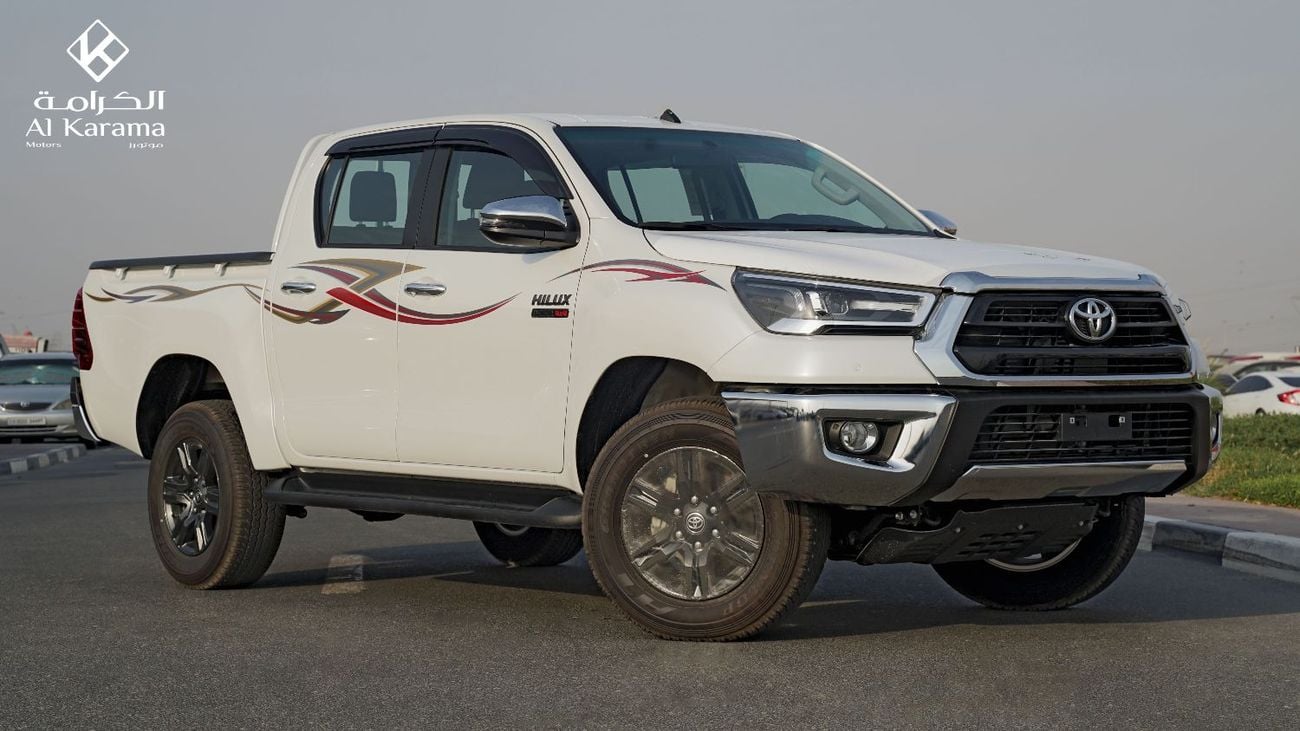 Toyota Hilux GLX 2.4L | Automatic Transmission - Bed Liner - 4x4 - Rear Camera | GCC