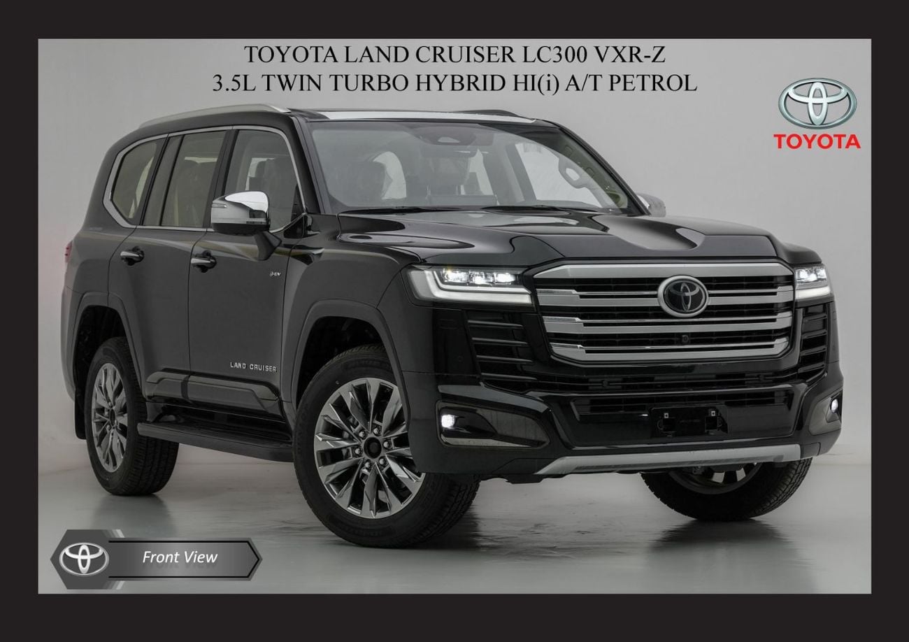 Toyota Land Cruiser #Am TOYOTA LAND CRUISER LC300 VXR-Z 3.5L TWIN TURBO HYBRID HI(i) A/T PTR 2025 Export Only
