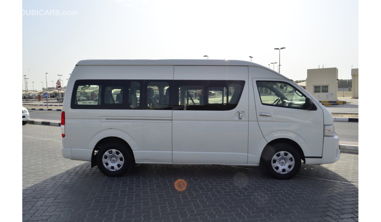 Toyota Hiace GL HIGH ROOF 15 SEATER PASSENGER VAN GCC SPECS