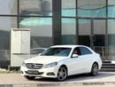 مرسيدس بنز E200 E 200 GCC Specs - Pristine Condition